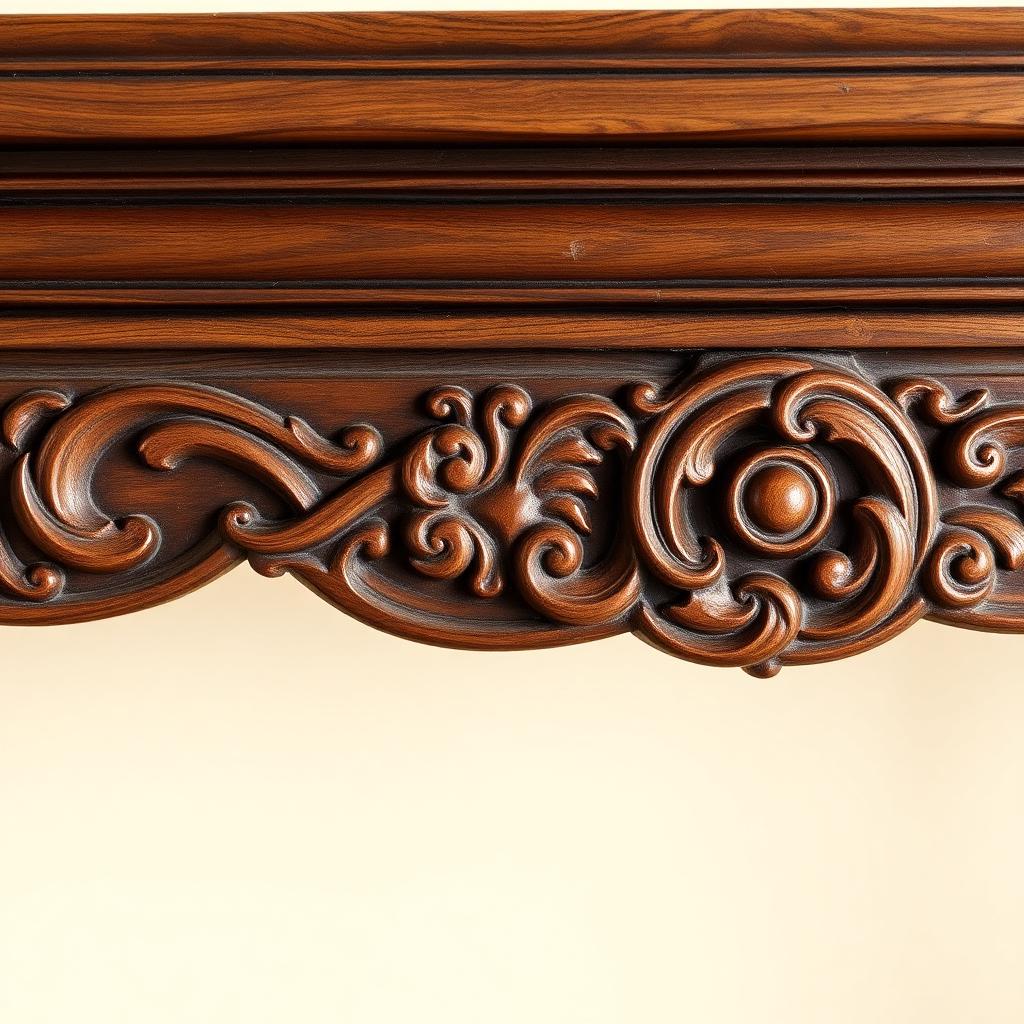 Zenana Carved Console Detail